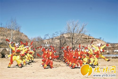 米脂举行乡村文化游活动