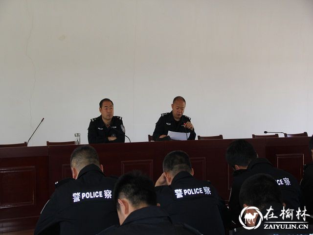 靖边县公安局巡特警大队召开“端午节”安保部署会