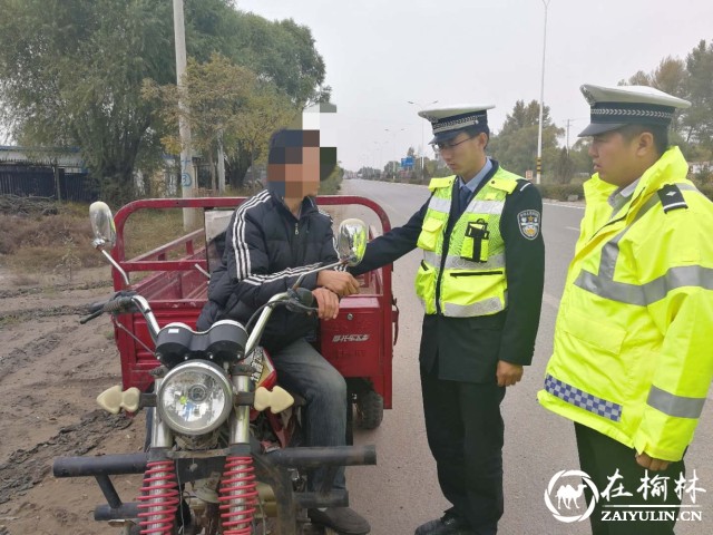 靖边交警铁腕整治交通违法行为  不足一月刑拘15人