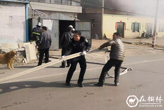 神木市店塔镇火灾现场人员伤亡系谣言 造谣者已被行拘