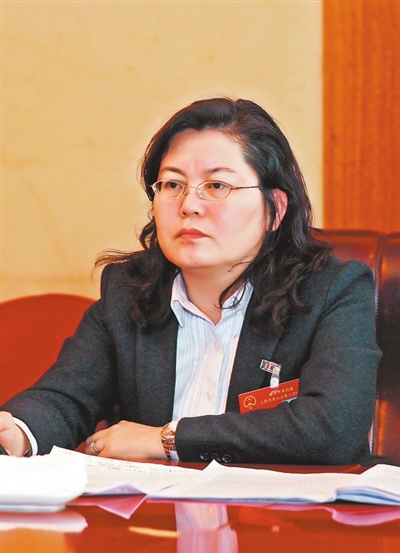 靖边县县长<font color='red'>贺湘如</font>：统筹城乡发展提高保障水平