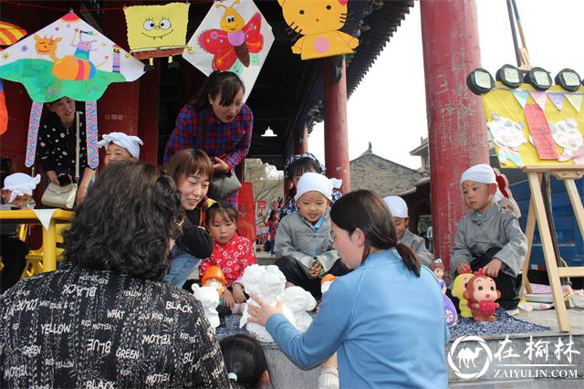 榆阳区定慧寺社区联合市十幼举办“泥娃娃盛会”