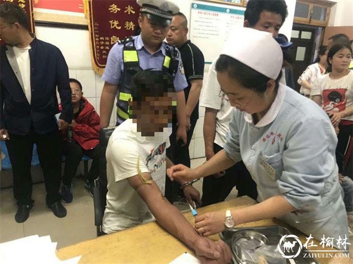 高考前夕：靖边交警突击夜查酒驾净化道路交通环境