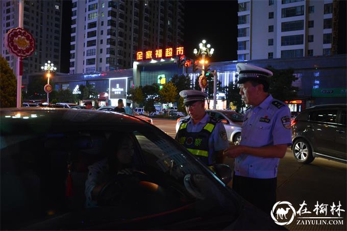 周末！靖边交警异地用警 查获酒驾15起