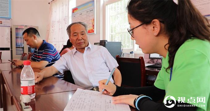 西安外国语大学暑期社会实践团专访东岳村支书讲述农业现状