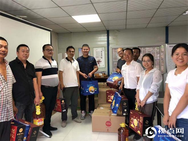 陕建一建集团第三公司开展中秋慰问活动