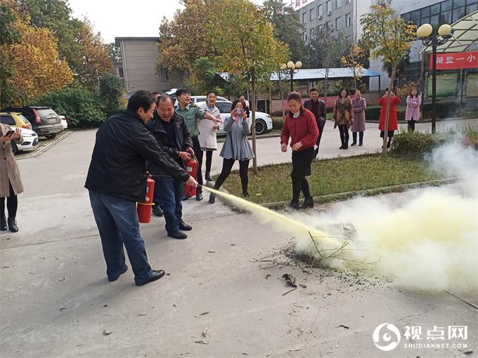 渭南市临渭区农技中心开展消防安全知识培训会