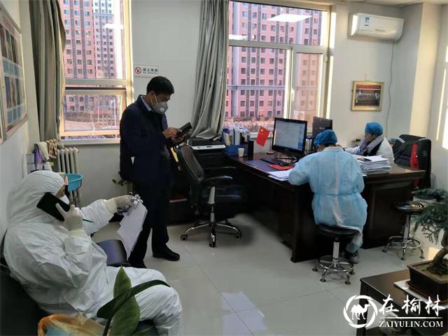 榆阳区金榆社区党支部积极做好新型冠状病毒感染的肺炎疫情防控工作