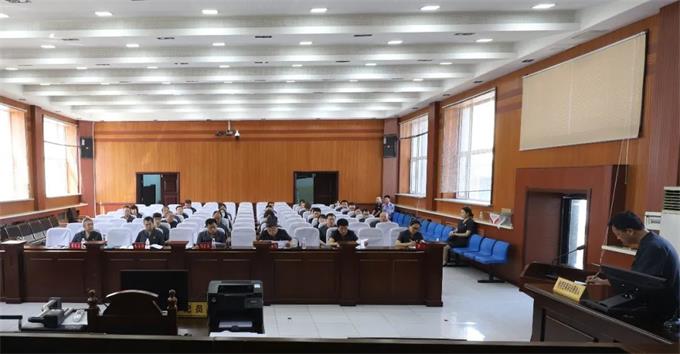 黑龙江省肇源县法院召开2020年上半年工作总结暨质效推进会议