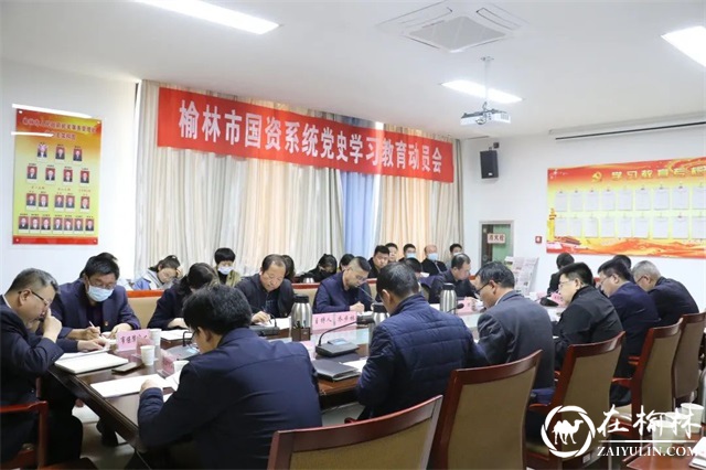 榆林市国资委党委召开市国资系统党史学习教育动员会