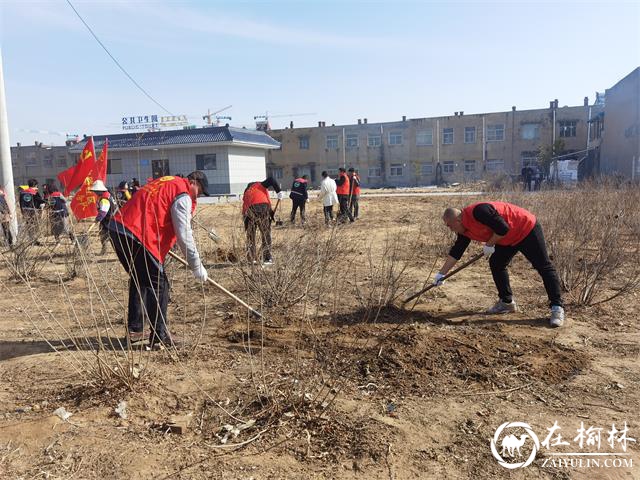 榆阳区驼峰办兴中路社区践行为民初心 硬茬整治人居环境痛点