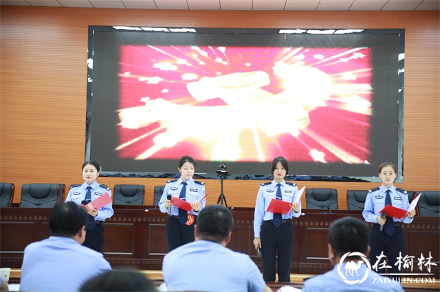 靖边县公安局开展喜迎建党100周年主题朗诵比赛