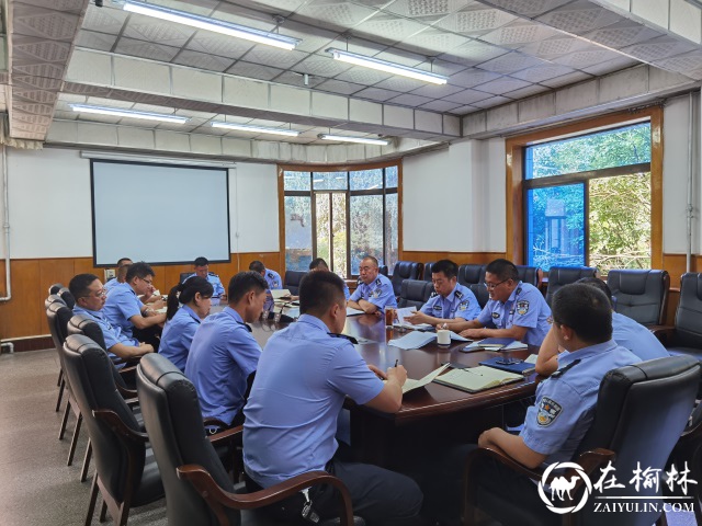 榆林市公安局榆阳分局巡特警大队开展业务技能知识培训