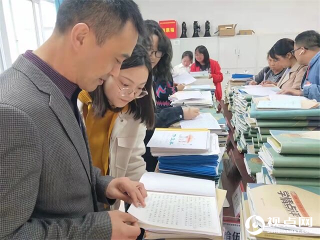 立足常规抓质量,落实双减抓教学——三台县芦溪初中开展教学常规展评活动