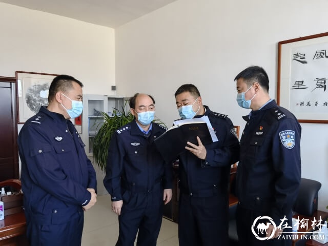 靖边县公安局交警大队圆满完成清明假期交通安保任务
