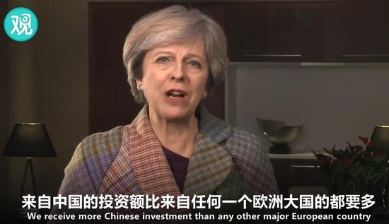 英国首相梅姨向全球华人拜年秀中文