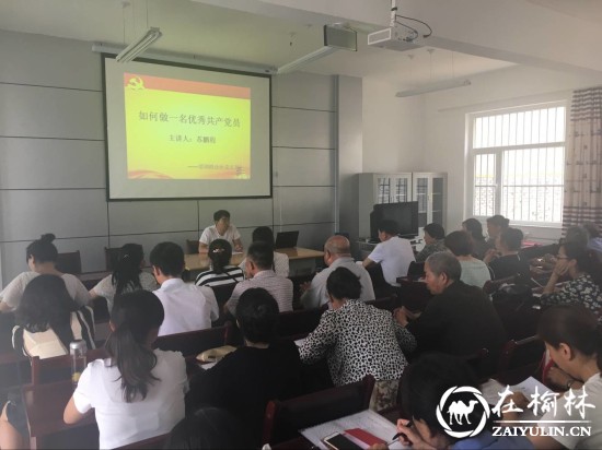 榆阳区驼峰办望湖路社区开展&ldquo;今天党课我来讲&rdquo;活动