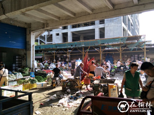 西安胡家庙蔬菜批发市场恶臭刺鼻菜叶满地