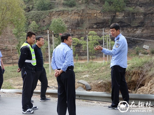 靖边：部门联动开展道路隐患大排查