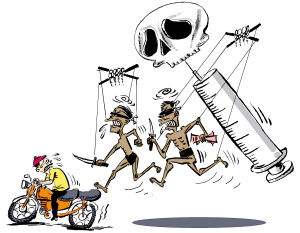 靖边东坑派出所一日内抓获三名涉毒人员破获两起盗窃案