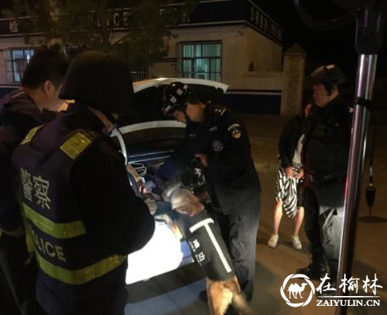 靖边县公安局特警大队联勤巡逻防控