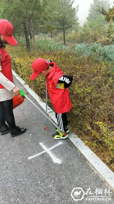 榆阳区：齐心携手清洁家园 志愿者在行动