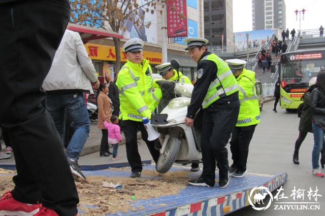 靖边严整乱停乱放占道经营马路市场