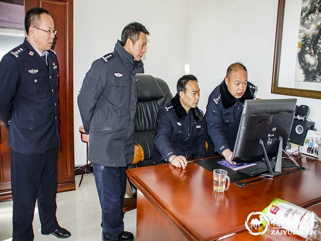 省公安厅深入靖边巡特警大队检查验收“一级巡警大队”评定工作