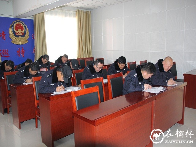 省公安厅深入靖边巡特警大队检查验收“一级巡警大队”评定工作