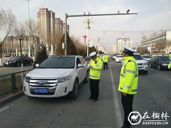 靖边交警开展冬季预防重特大道路交通事故百日攻坚行动