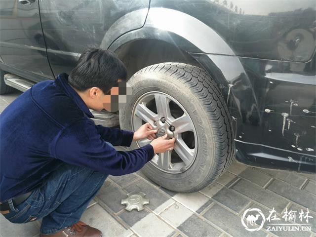 私换车标开“豪车” 靖边男子的“变形记”