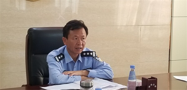 靖边交警大队召开2018年上半年重点工作点评会