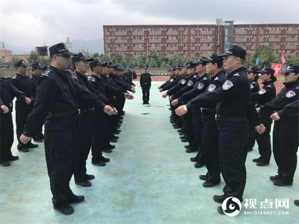 陕西司法行政戒毒系统民警专项整训迎接中秋佳节
