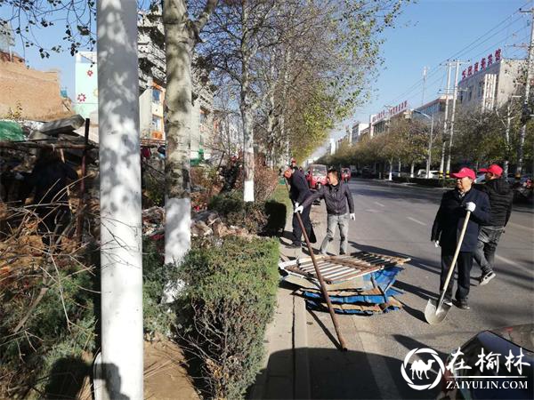 榆阳区长虹路社区开展&ldquo;坚持党建引领 助推文明创建&rdquo;活动