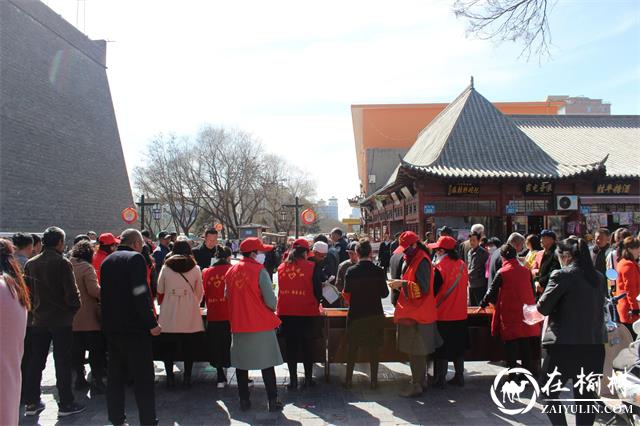 榆阳区定慧寺社区开展扫黑除恶专项斗争宣传活动