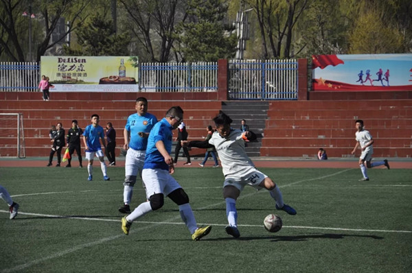 陕西省群众足球乙级联赛暨德力森杯第四届神木市足球联赛盛大开幕