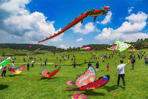 郊游放风筝 需牢记安全