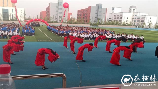 澄城县职教中心举行纪念五四运动100周年暨庆祝中华人民共和国70华诞主题宣传教育活动