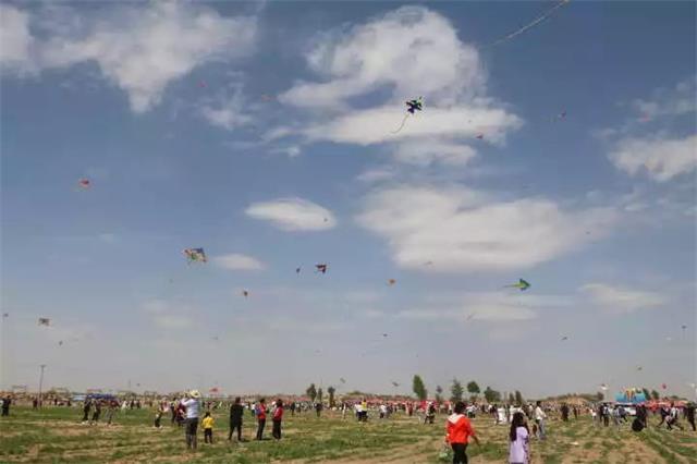 榆阳首届“风筝音乐节”：纸鸢漫天 今天我们都是做着飞翔梦的小孩