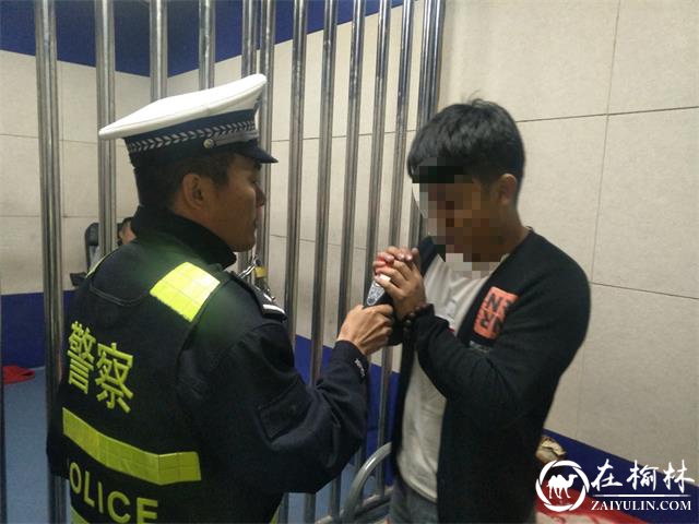 靖边交警大队周末“不打烊”严查酒驾保平安