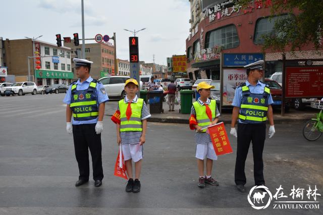 靖边交警大队开展“安全生产月” 和“安全生产万里行”宣传活动见成效 