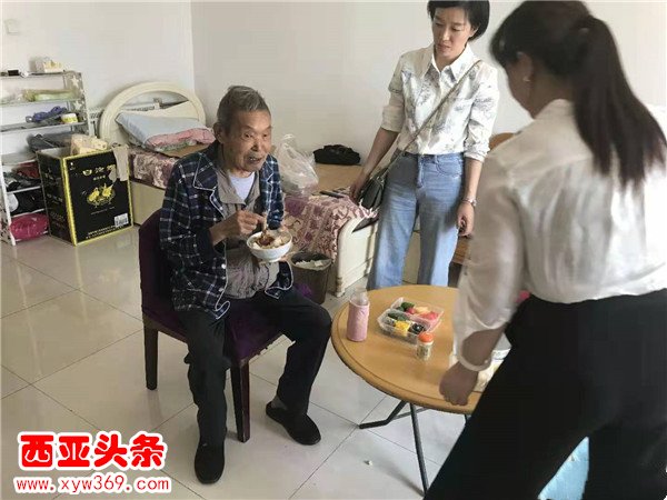 “我爱我家”系列-莲湖区惠民北坊社区开展孤寡老人活动第六期