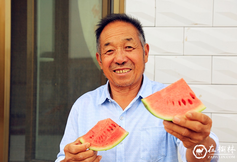 神木市栏杆堡镇：西瓜种植助力农民脱贫致富