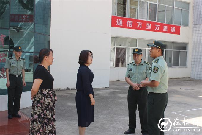 榆阳区新明楼街道开展“八一”拥军优抚慰问活动