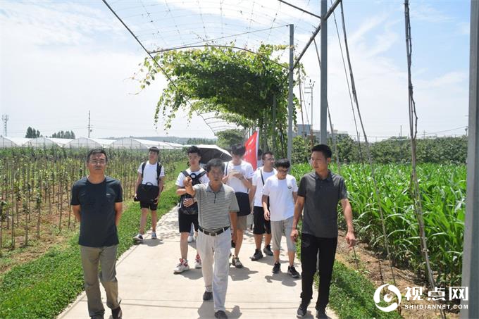 西安建筑科技大学科技支农暑期社会实践调研团走进富平县