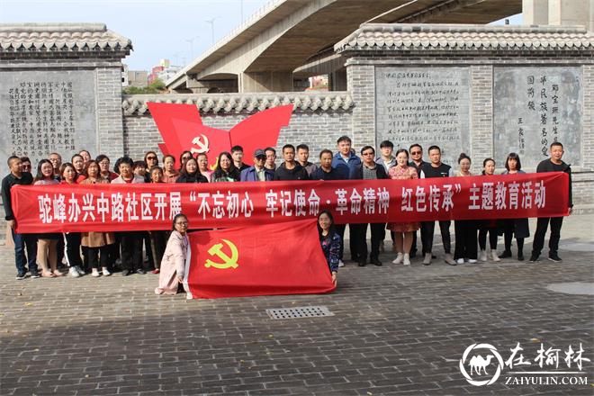 驼峰办兴中路社区”不忘初心、牢记使命“主题教育