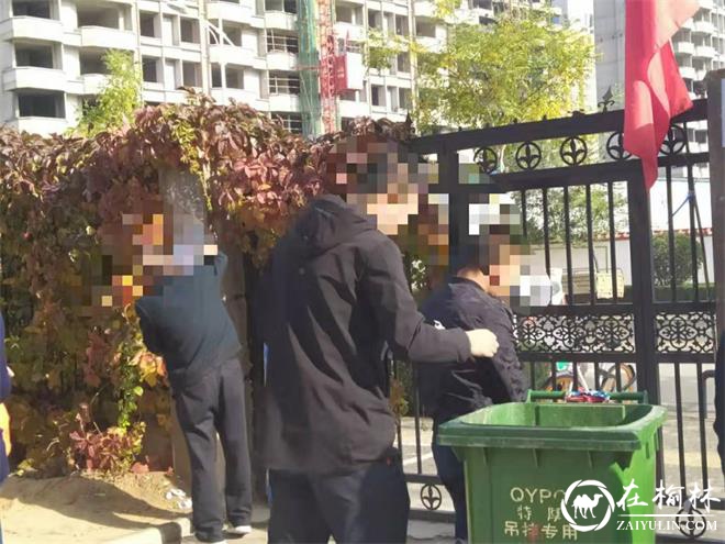 榆阳区沙河路司法所组织社区矫正人员参加扫黑除恶知识宣传和志愿服务活动