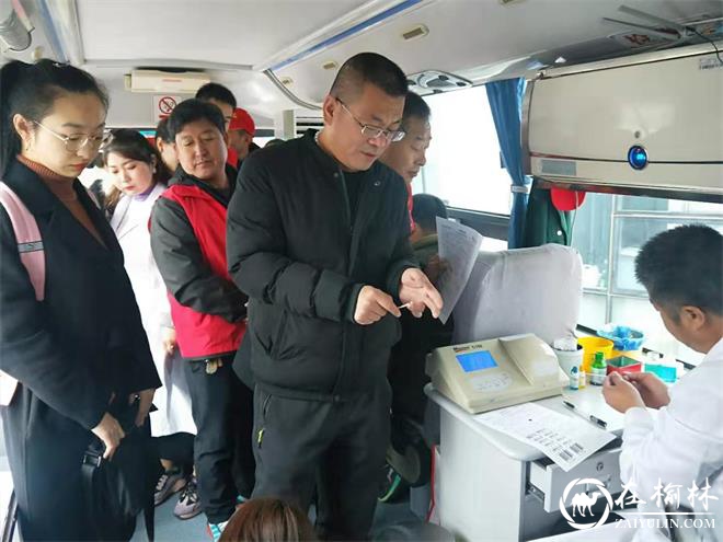 榆阳区驼峰办金阳社区义务献血守初心 志愿服务显真情