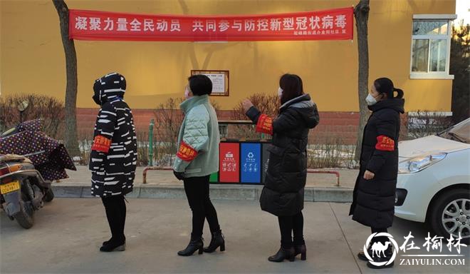 全民抗疫！榆阳区金阳社区党员群众义不容辞