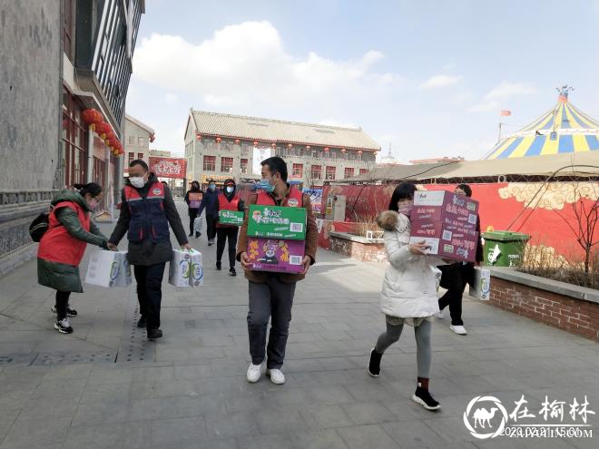 三官会社区夫子庙商区疫情防控爱心捐赠